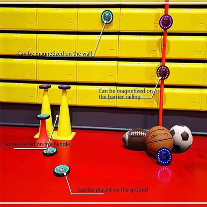 Reaction Training Light Lamp, Flash Reflex Reaction and Cognitive Training Kit, Speed Agility Response Equipment, for Sport, Fitness Coaches, Gyms