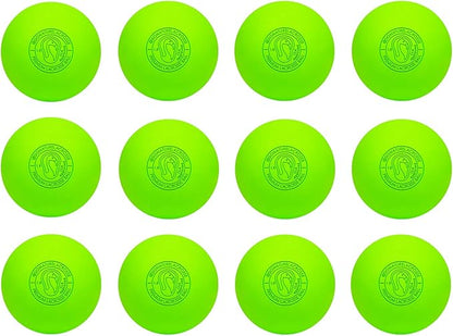 Signature Lacrosse Ball Set - Packs of 2, 4, 8, 12, and 120 - No Chemical Smell Massage Balls, Myofascial Release Tools, Back Roller, Muscle Knot Remover