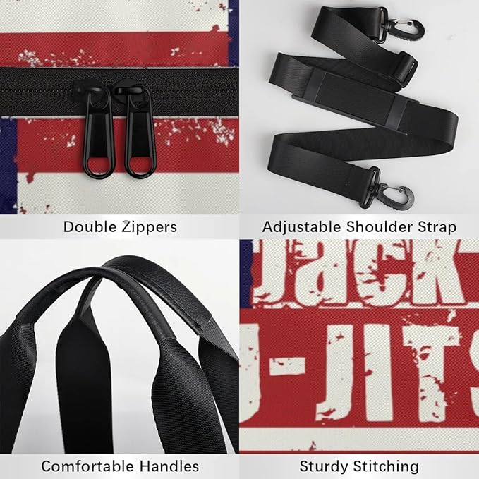 Personalized-Martial-Arts-Gear-Bag for Karate Teakwondo, Custom Jiujitsu Bag for Boys, Karate Teakwondo Bag for Gear Waterproof Lightweight Large USA