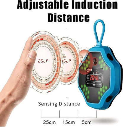 Speed Agile Reaction Lights, Reaction Training Lights Set with Buzzer and 27 Training Modes, TPU Material and Durable Drop-Proof, Display Training Data, for Fitness, Training Speed Agility