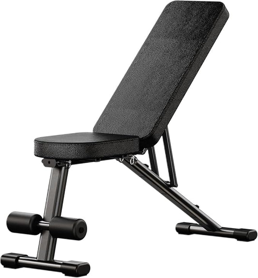 Adjustable Weight Bench for Home Gym, Stable Folding Workout Bench for Dumbbell & Full Body Strength Training