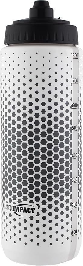 Pro Impact 28 Oz Squeeze Sports Water Bottle – BPA-Free, Multipurpose Squeeze Hydration Bottle with Push-Pull Nozzle – Gym, Running, Cycling, Soccer, Yoga, Pilates, Fitness, Basketball & more