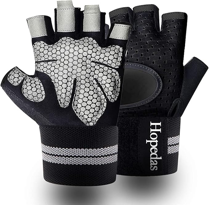 Workout Gloves Weight Lifting Gloves Palm Support Protection for Men Women, Exercise Gloves Sports for Training, Fitness, Gym,