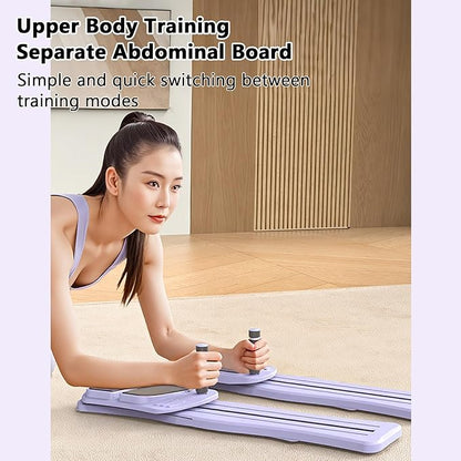 , Multifunctional Core Training Kit with 15 Workout Modes, Dual Person Use, Foldable Portable Design for Home Gym Fitness