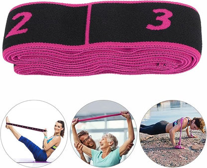 Elastic Exercise Bands, Physical Therapy Bands Yoga Stretching Strap Exercise Accessory Elastic Strap for Home Gym Fitness