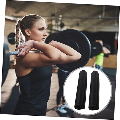 2pcs Barbell Pad Neck Support Squat Protector Thickened Cushion for Shoulder Comfort during Weightlifting and Fitness Workouts for Squats Lunges and Hip Thrusts