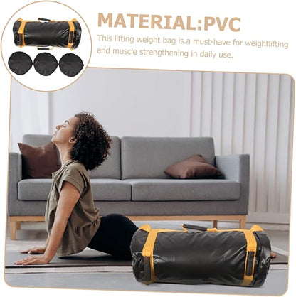 Kisangel Weight Lifting Bag for Men and Women Wear Resistant Gym Sandbag for Strength Training and Muscle Building Versatile Fitness Weight Bag for Weightlifting Exercises