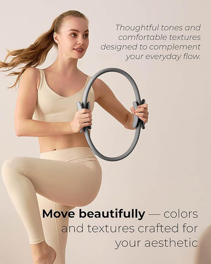 Pilates Kit for Women – Home Pilates Equipment Set with Ring, Ball & Resistance Bands | Pilates Starter Kit with Accessories in Gift Box