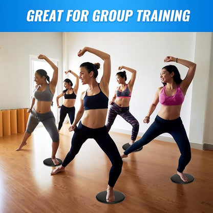 Wettarn 24 Pcs Core Sliders for Working Out Abdominal Exercise Gliding Discs Dual Sided Workout Disc Fitness Sliders Exercise Gear for Gym Floors Training Abdominal Core Strength