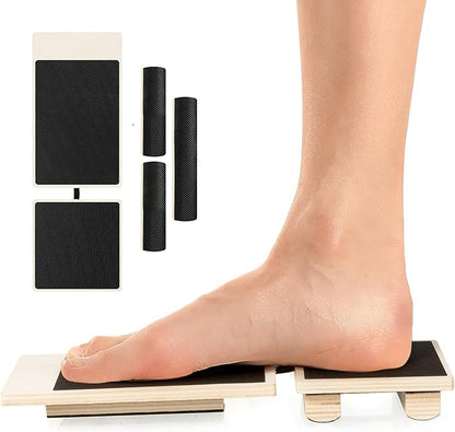 Enmja Ankle Balance Board, Foot Strengthener Exerciser for Sprained, Foot Stability Trainer, Single Leg Foot Stretcher, Posture Corrector, Physical Therapy for Plantar Fasciitis Relief