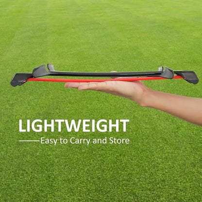 Premium Adjustable and Collapsible Hurdle and Agility Ladder Set for Athletes, Super Portable and Lightweight, with Carrying Bag