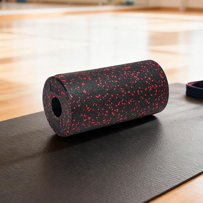 Deep Tissue Foam Roller 30x15cm, Exercise Massage for Muscle Recovery, Fitness, Yoga, Home Gym, Travel