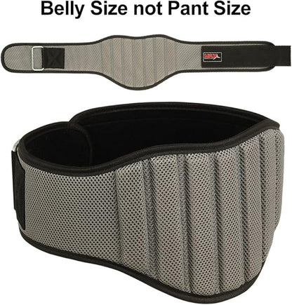 MRX Weight Lifting Belts for Men Fitness Training Gym Back Support Powerlifting Belt 8" Wide Workout Belts for Deadlift, Squat, Weightlifting, Strength Training