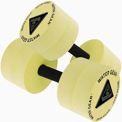Water Gear Resistance Bells - Water Fitness and Pool Exercise - Intense Workout Without Added Stress - Easy on Joints