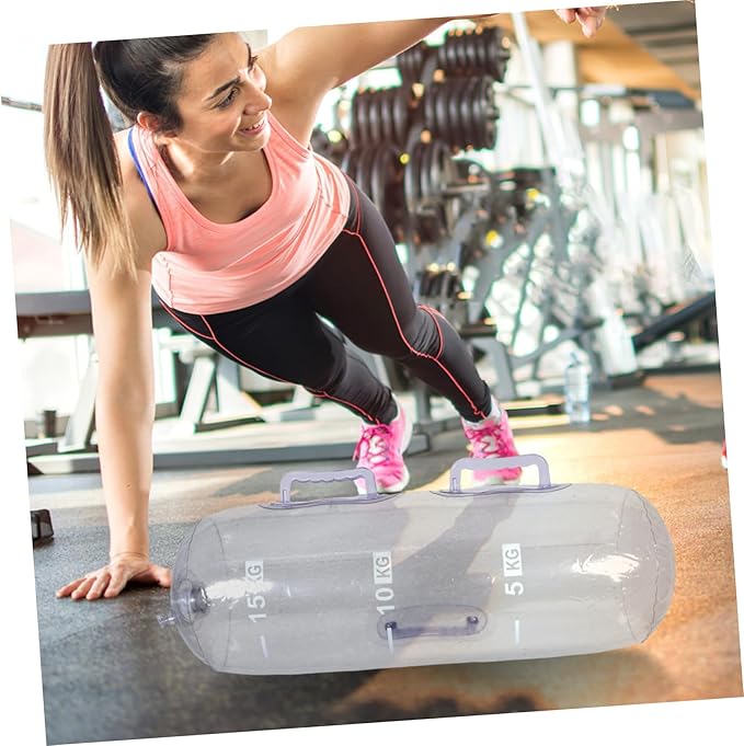 Water-filled Sandbag Workout Core Strength Trainer Water Weights for Pool Home Gym