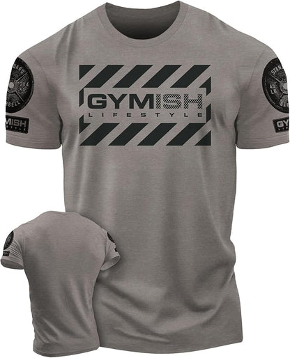 Gymish American Flag Graphic Fitness Tank, Sleeveless Bodybuilding Athletic Tank Top
