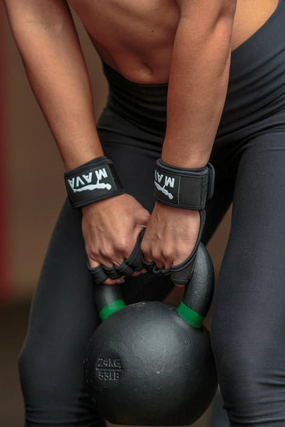 Mava Sports Cross Training Gloves with Wrist Support for WODs,Gym Workout,Weightlifting & Fitness-Silicone Padding, No Calluses-Suits Men & Women-Weight Lifting Gloves for a Strong Grip