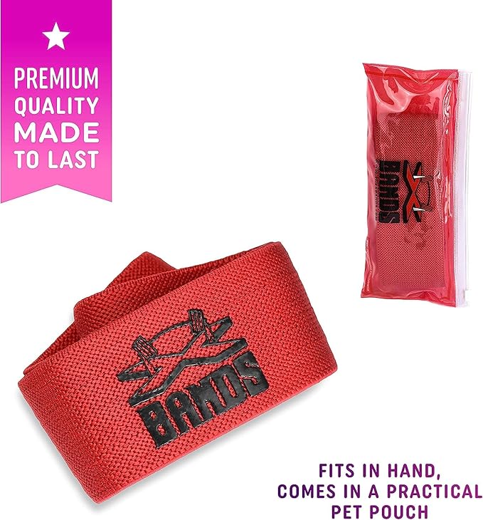 The X Bands Exercise Resistance Bands - Non-Slip Extra Thick Fabric Hip Loop Booty Bands - 20, 30, 40, 50 lb - Fitness Workout for Legs, Butt Training, Stretching, Yoga