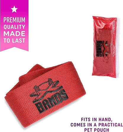 The X Bands Exercise Resistance Bands - Non-Slip Extra Thick Fabric Hip Loop Booty Bands - 20, 30, 40, 50 lb - Fitness Workout for Legs, Butt Training, Stretching, Yoga