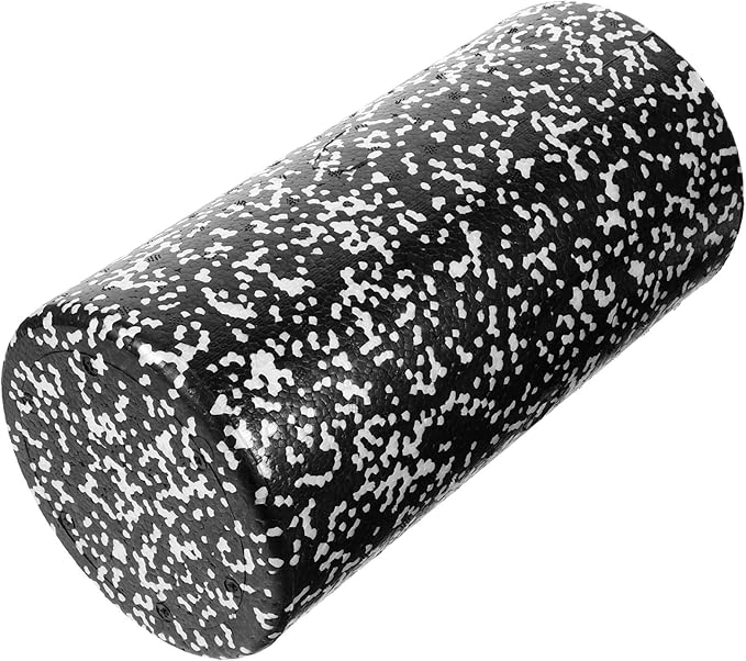 Veemoon Foam Roller Yoga Roller Muscle Relaxing Massage Stick Epp Material 30x15cm Black and White Body Rolling Massager for Back Relief and Fitness