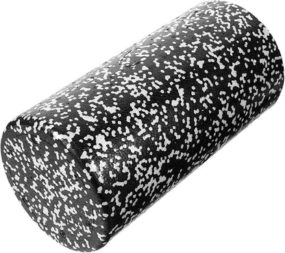Veemoon Foam Roller Yoga Roller Muscle Relaxing Massage Stick Epp Material 30x15cm Black and White Body Rolling Massager for Back Relief and Fitness