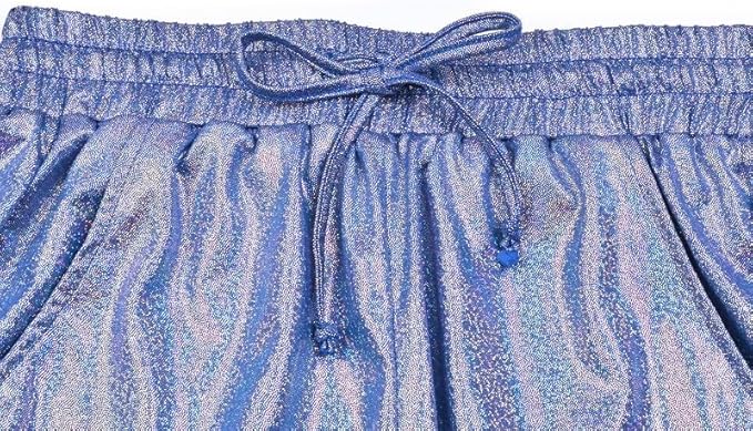 Perfashion Women's Metallic Shorts Summer Sparkly Hot Outfit Shiny Short Pants