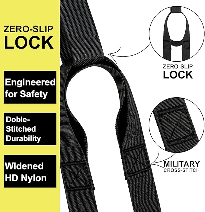 Home Resistance Training Kit, Resistance Trainer Exercise Straps with Handles Portable Home Gym System for Full Body Workout, Strength Training & HIIT