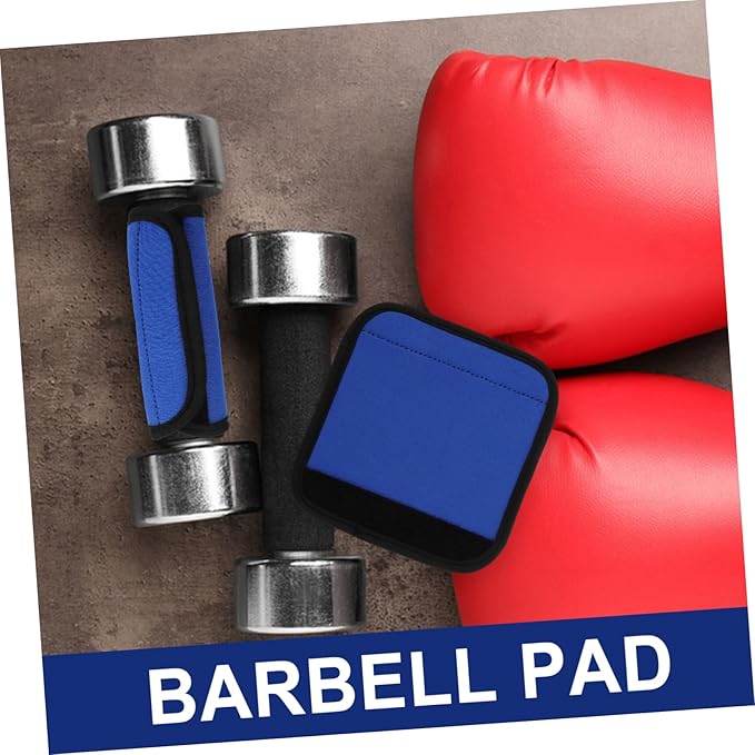 4pcs Barbell Pad Slip Grip Cover for Pull-up Handles Fitness Accessory for Horizontal Bars Weightlifting Equipment Non-Slip Protection for Gym Training