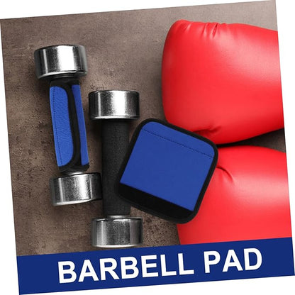 4pcs Barbell Pad Slip Grip Cover for Pull-up Handles Fitness Accessory for Horizontal Bars Weightlifting Equipment Non-Slip Protection for Gym Training