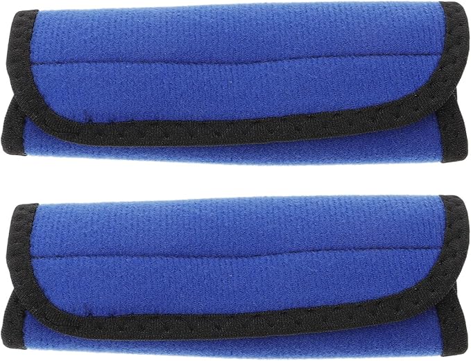 Mikikit Anti-Slip Horizontal Bar Pad 2pcs Gym Barbell Protection Sleeve for Squats Lunges Hip Thrusts Sturdy Foam Padding Fits Standard Bars for Weightlifting Fitness Training