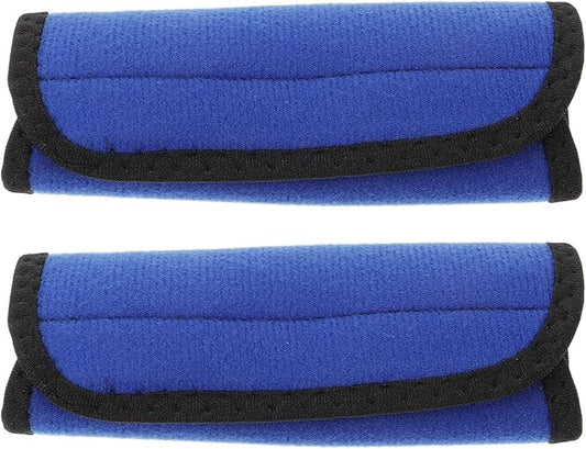 Mikikit Anti-Slip Horizontal Bar Pad 2pcs Gym Barbell Protection Sleeve for Squats Lunges Hip Thrusts Sturdy Foam Padding Fits Standard Bars for Weightlifting Fitness Training