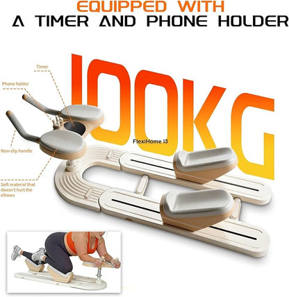 Spine Twist & Stretch Trainer Home Gym Exercise Machine, Ab & Back Stretcher for Core Lower Back Training, Full Body Stretch Twist Waist Leg Workout Equipment, US Local Ship