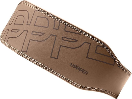 UPPPER Weight Lifting Belt - Double Prong 4” to 2.5” Tapered Premium Lifting Belt for Men and Women - Ultimate Back Support For Weightlifting and Powerlifting | Premium Fitness Gear