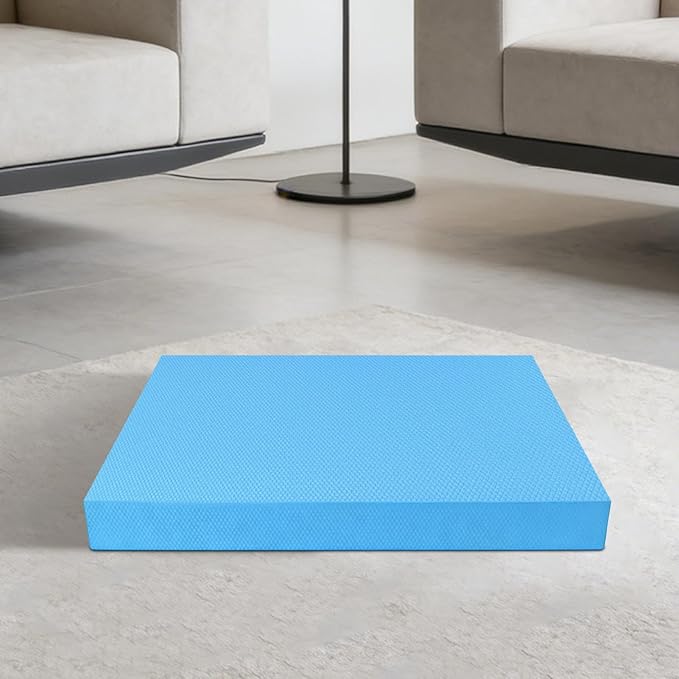 Foam Balance Pad - 20x16 Inch Non Slip Soft Thick,Balance Foam Pad Exercise Equipment,for Women Men Home Gym Floor Yoga Workout Physical Training Stretching