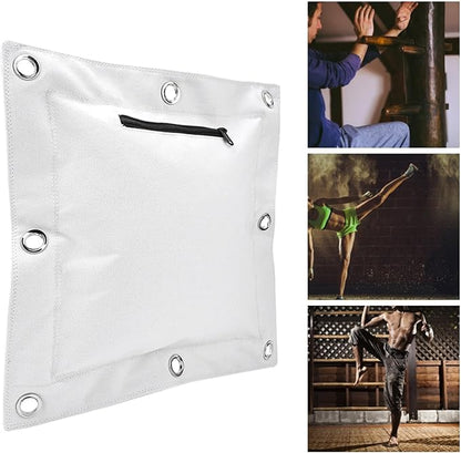 Punch Bag, Boxing Sand Bag, Wing Chun Wall Canvas Punch Empty Sand Bags Target with Zipper for Boxing Muay Thai