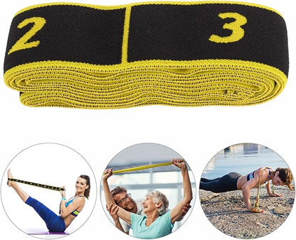 Elastic Exercise Bands, Physical Therapy Bands Yoga Stretching Strap Exercise Accessory Elastic Strap for Home Gym Fitness