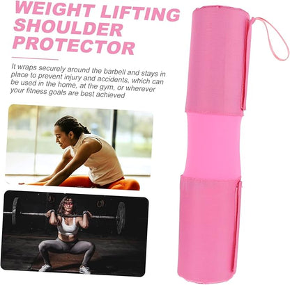KESYOO Barbell Shoulder Pad Comfortable Squat Cushion for Neck Shoulder Easy to Install Fitness Accessory for Squats Lunges and Hip Thrusts Option Random Style