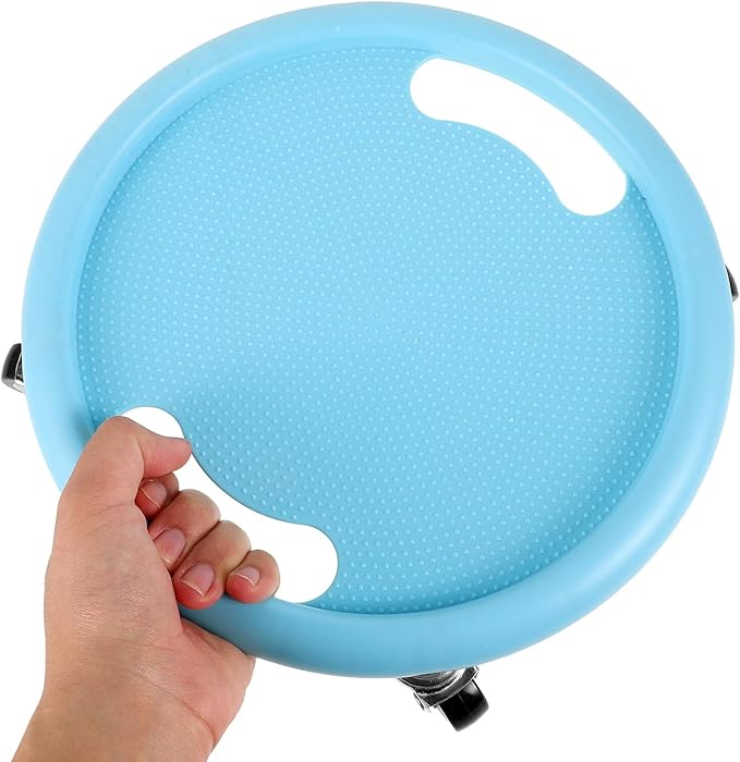 Toyvian Abdominal Fitness Disc Non-slip Workout Slider for Women Quiet PU Material Sliding Disc for Core Training and Home Exercise Compact Design for Spaces
