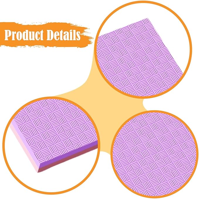 YIJU Exercise Balance Pad Knee Pads Practice Soft Portable Comfortable Foam Pad for Exercise Balance Cushion for Workout Fitness