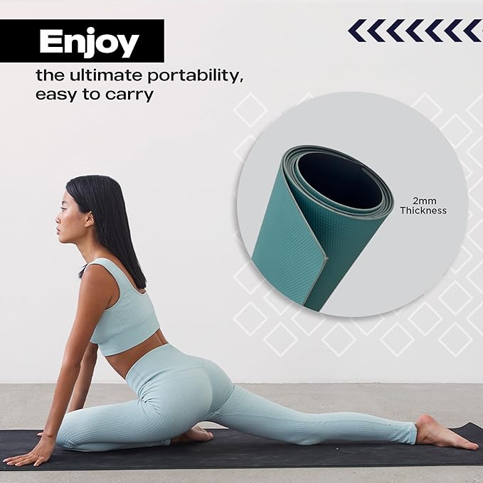 Marley Dance Floor – Portable 6 x 3 ft Non-Slip Vinyl Mat for Ballet, Lyrical & Tap – 2mm Thick, Lightweight, Rollable – Ideal for Practice at Home, Studio, or Outdoors