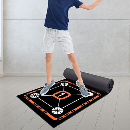 Agility Ladder Mat Training Equipment Speed Ladder Footwork Practice for Outdoor Soccer, Style E