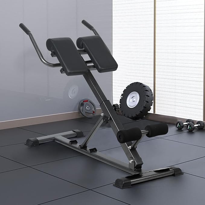 Ab Workout Equipment,Abdominal Roller,Core & Abdominal Trainers AB Workout Machine,Foldable Sit Up Bench,for Home Gym, Strength Training Exercise Equipment for Body Shaping, Foldable Waist