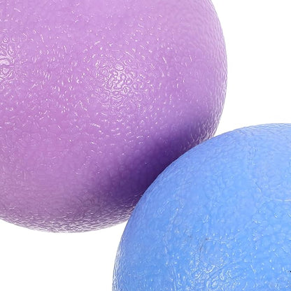 Trigger Point Massage Ball Peanut Massage Ball 2pcs Set for Myofascial Release Deep Tissue Foot and Back Relief Fitness Roller for Muscle Knot Therapy