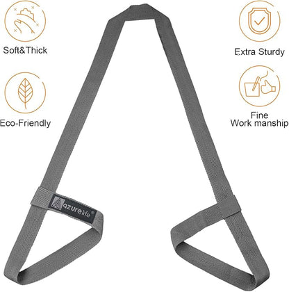 [MAT NOT Included] Yoga Mat Sling, Yoga Mat Straps for Carrying, Easy-Cinch Yoga Mat Holder Strap