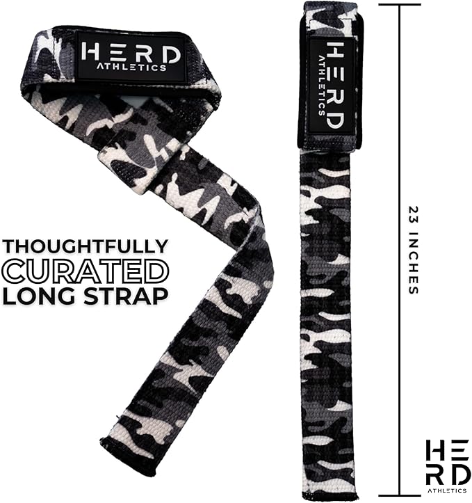Lifting Wrist Straps – 23" Length x 1.5" Width – Padded Neoprene Cotton Straps for Weightlifting, Powerlifting, Functional Training, Strength Training & Deadlifts – Heavy Duty Grip Support
