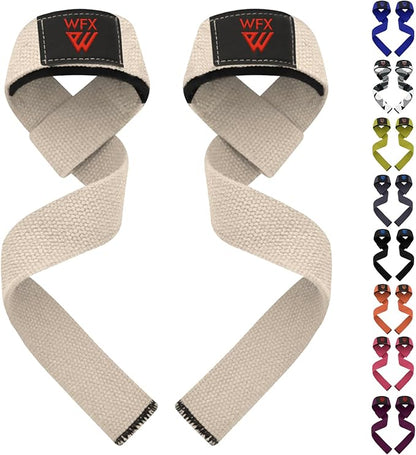Weight Lifting Straps Wrist Support Padded Neoprene Gym Cross Training Hand Bar Weightlifting Straps Fitness Bodybuilding Power Exercise Grips Deadlift Men Women