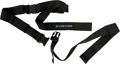 Si-Stretcher Stretching and Flexibility aid for Martial Artists, Dancers, Gymnasts, Cheerleaders, Physical Therapy, Yoga, Pilates & Athletes A Comfortable Stretching Band/Strap