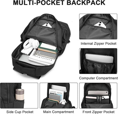 seyfocnia Gym Backpack for Men,Large Gym Bag with Shoe Compartment Lightweight Travel Workout Sports Backpack Water Resistant Carry on Backpack
