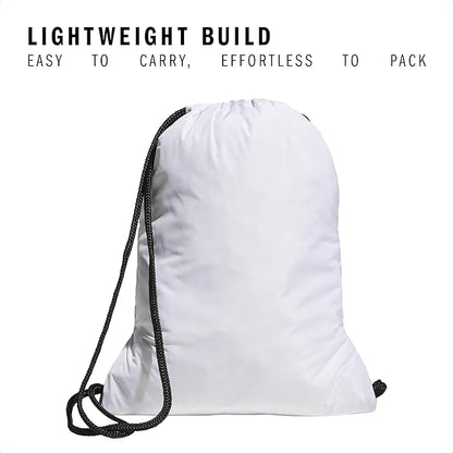 adidas Alliance Sackpack – Drawstring Backpack for Sports, Small Gym Bag