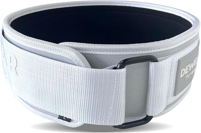 Durable Weight Lifting Belt, 4'' Wide Gym Belt for Bodybuilding, Powerlifting, Squats, Deadlift - Provides Lumbar Support & Stability for Men & Women